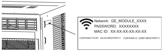 GE Appliances AHTK18BA Room Air Conditioner - WiFi Setup