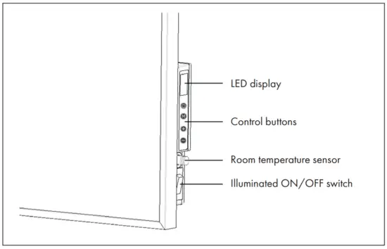 KLARSTEIN 10032804 Wonderwall Smart 1200 Infrared Heater - Fig