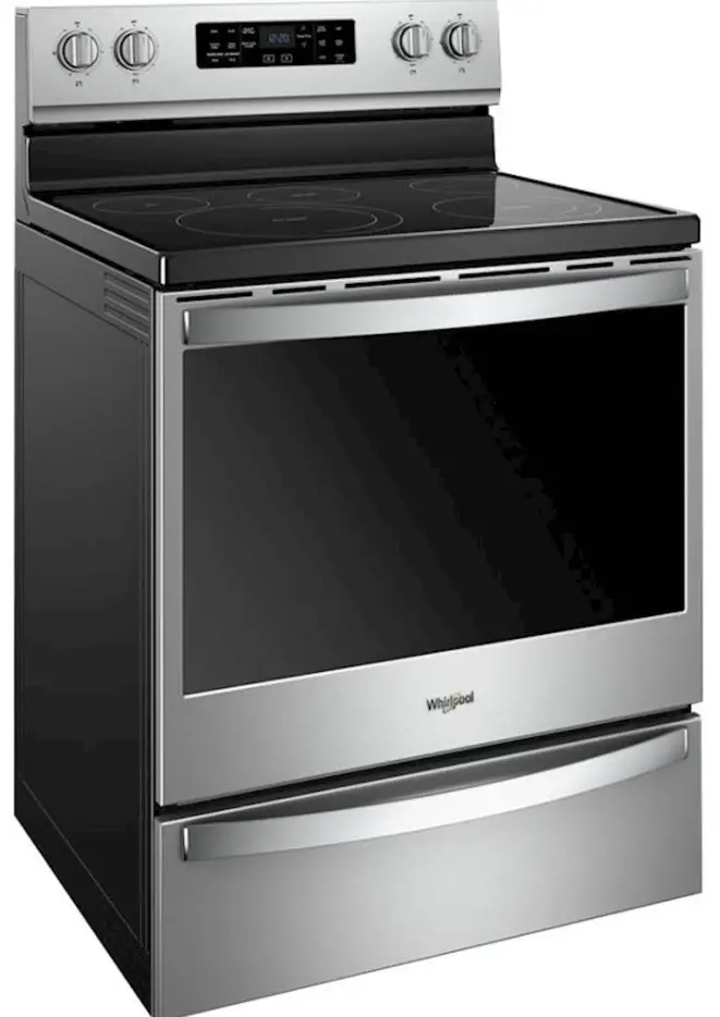 Whirlpool WFE975H0HZ 30 Inch Freestanding Electric Smart Range product