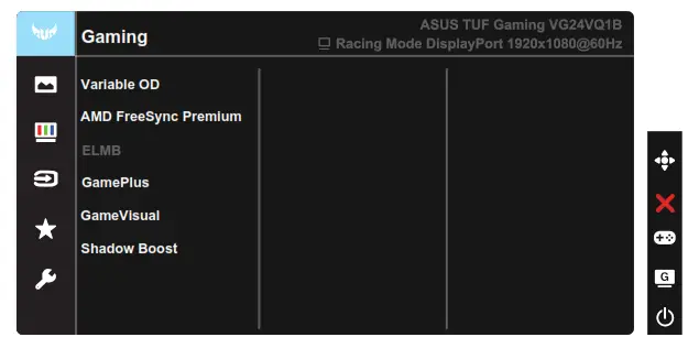 ASUS VG24V1B Series LCD Monitor - Gaming