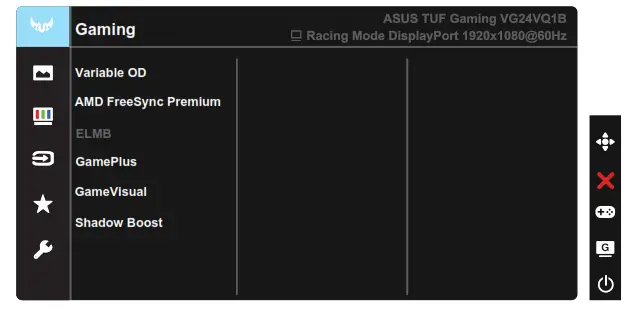 ASUS VG24V1B Series LCD Monitor - fig 9