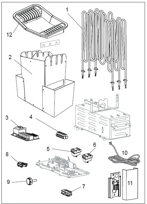 TYLO 61001180 Sense Combi Pure Elite Electric Sauna Heater 9