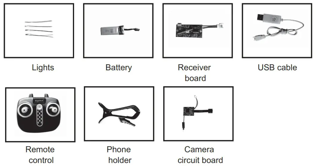 SYMA X600W Foldable Drone with 1080P HD FPV Camera - Accessories available separately 2