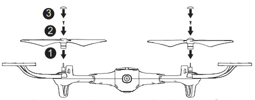 SYMA X600W Foldable Drone with 1080P HD FPV Camera - Assembling the product 4