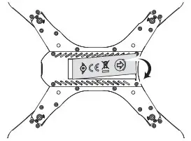 SYMA X600W Foldable Drone with 1080P HD FPV Camera - Charging the aircraft battery 3