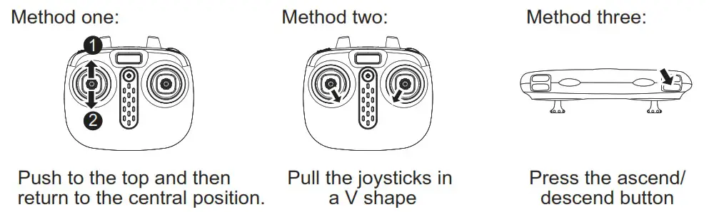 SYMA X600W Foldable Drone with 1080P HD FPV Camera - Flight preparation and turning the aircraft on off 3