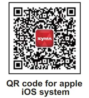 SYMA X600W Foldable Drone with 1080P HD FPV Camera - QR Code 2