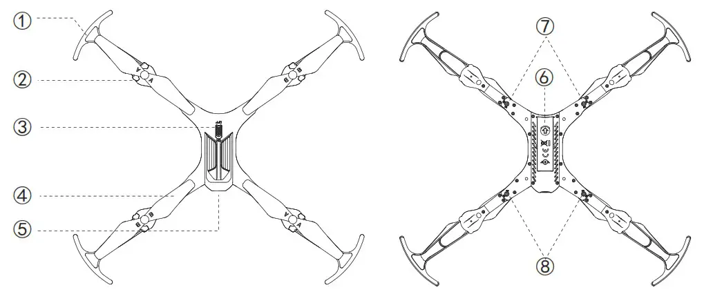SYMA X600W Foldable Drone with 1080P HD FPV Camera - SYMA X600W Foldable Drone with 1080P HD FPV Camera