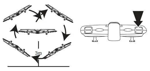 SYMA X600W Foldable Drone with 1080P HD FPV Camera - Stunt functions 5