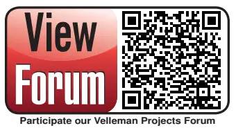 velleman MA03 Motor and Power Shield Kit for - QR code