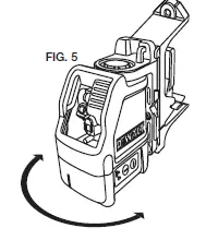 DEWALT DW088-XE Crossline Laser fig 5
