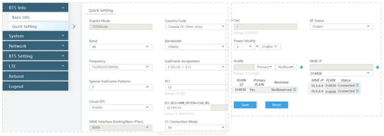 Baicells Nova227 OD 2x250mW TDD eNodeB - fig 17