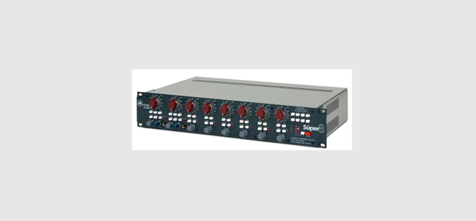 Heritage Audio 545506 8 Channel Transformer Class A Mic Preamp With Premium 24 Bit 192k Adc Rackmount User Manual Heritage Audio 545506 8 Channel Transformer Class A Mic Preamp With Premium 24 Bit 192k Adc Rackmount User Manual