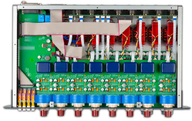 Heritage Audio 545506 8 Channel Transformer Class A Mic Preamp with Premium 24 Bit 192K ADC Rackmount-fig1