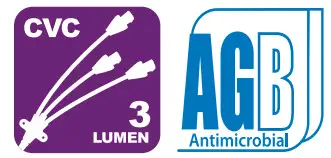 Teleflex AK 25703 A Three-Lumen CVC