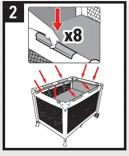 HARMONY 0801006NTL Play and Go All-In-One Portable Playard-12