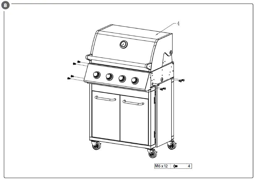 Burns Barkles 010382 Gas Gri-8