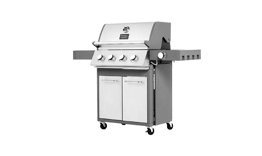 Burns Barkles 010382 Gas Grill Instruction Manual