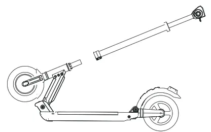 EVERCROSS E1 Electric Scooter - FIG2