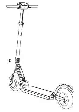 EVERCROSS E1 Electric Scooter - FIG3