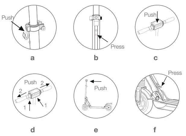 EVERCROSS E1 Electric Scooter - FIG6