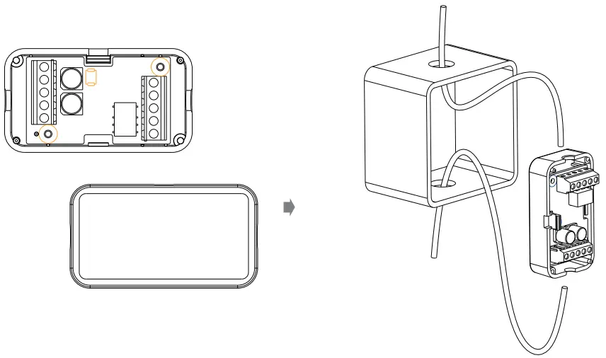 AKUVOX SR01 Compact Security Single Door IO Module - FIG 3