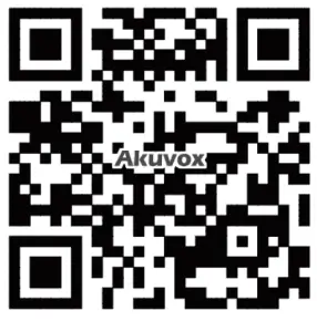 AKUVOX SR01 Compact Security Single Door IO Module - QR Code