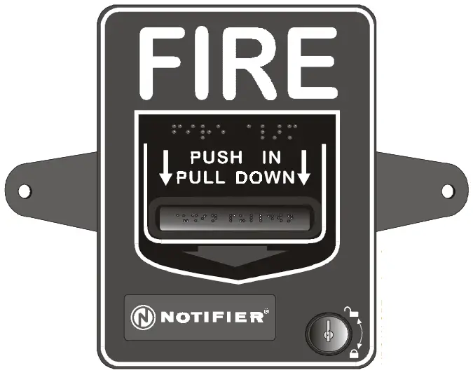 NOTIFIER NBG-12LOB Pull Station