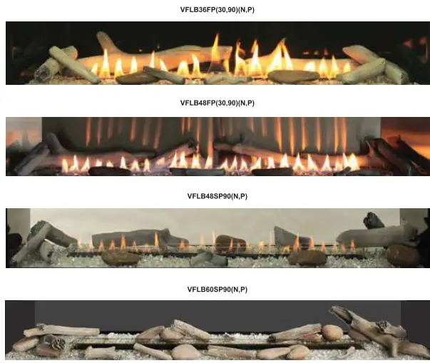 Boulevard LS60SHF-1 Driftwood Ceramic Fiber Log Set-fig7