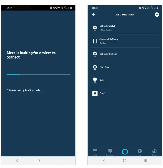 kogan KABABYCAMGB Smarterhome Smart Baby Monitor Camera - voice commands