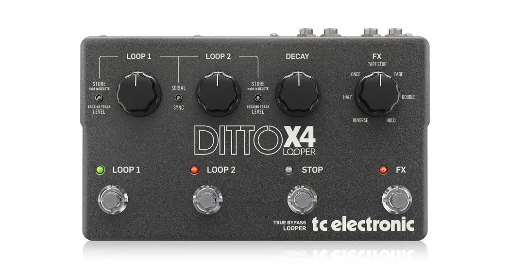 Tc Electronic Ditto X4 Looper User Guide