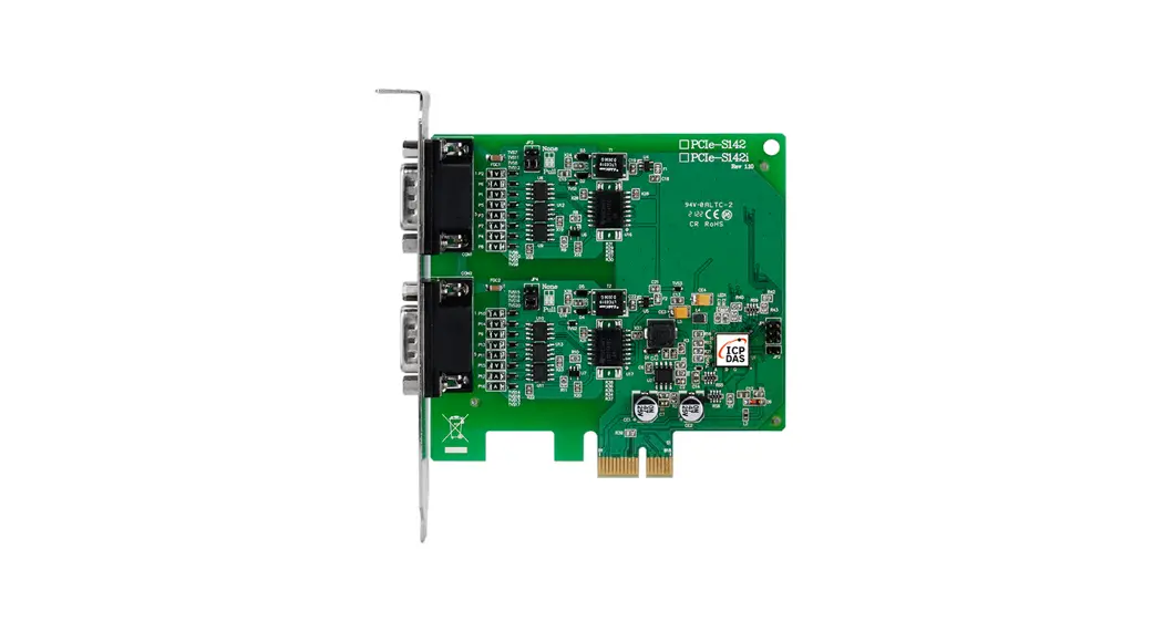 Icp Das Pcie-s142i Serial Communication Board User Manual Icp Das Pcie-s142i Serial Communication Board User Manual