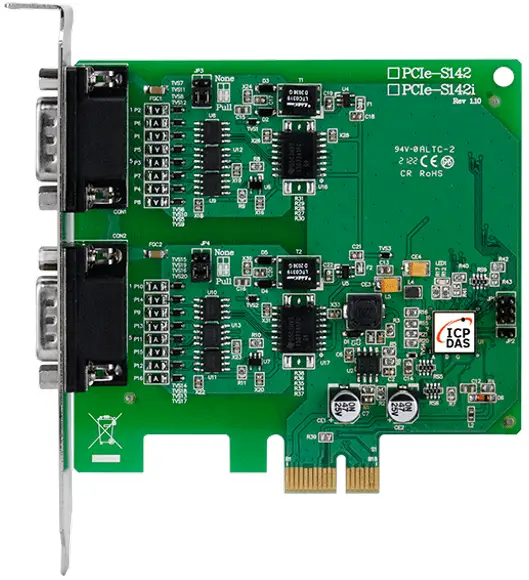 ICP DAS PCIe S142i Serial Communication Board