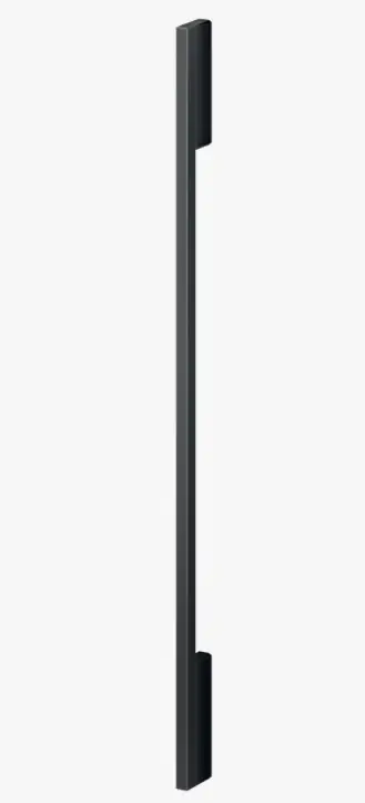 FISHER PAYKEL AHD5RDSFB Square Fine Black Handle Kit for Integrated Single Door Products
