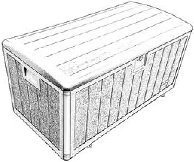HAMPTON BAY 130 Gallon Deck Box