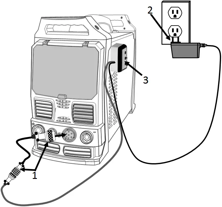NOVA NVA-FT06 Wireless TIG Foot Pedal C09