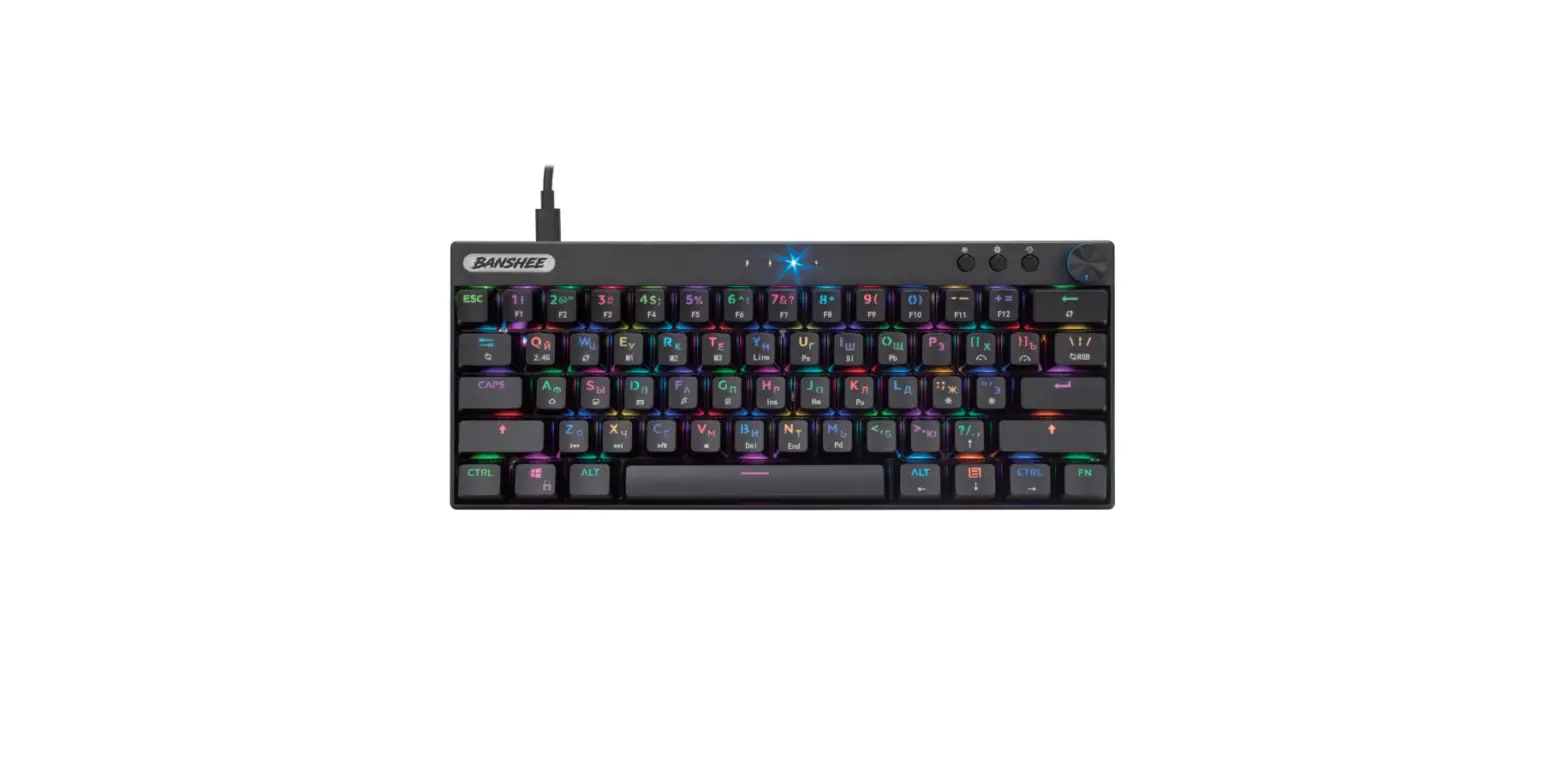 Defender Banshee Gk-315 Wireless Keyboard Instruction Manual