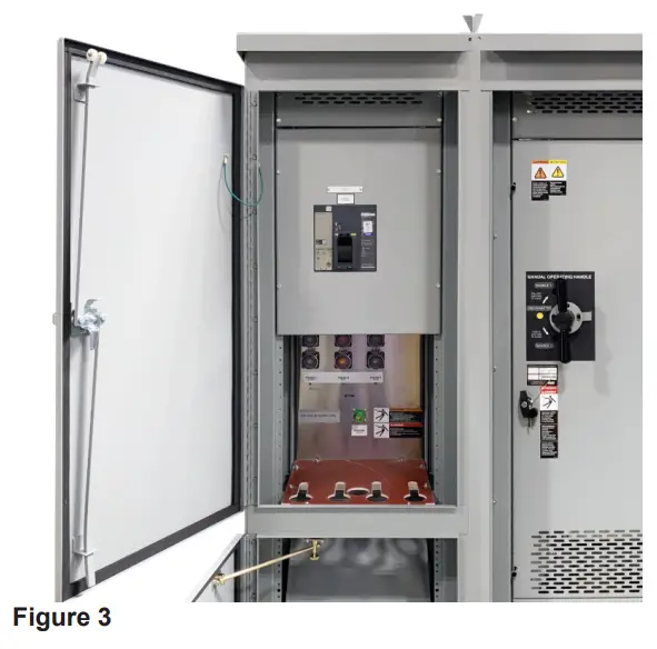 Schneider Electric 300 Series Dual Purpose Manual Transfer Switch with Integrated - fig 2