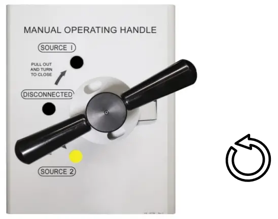 Schneider Electric 300 Series Dual Purpose Manual Transfer Switch with Integrated - fig 5