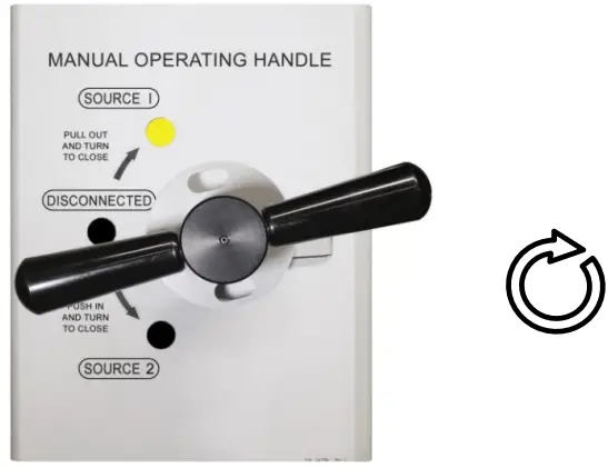 Schneider Electric 300 Series Dual Purpose Manual Transfer Switch with Integrated - fig 7