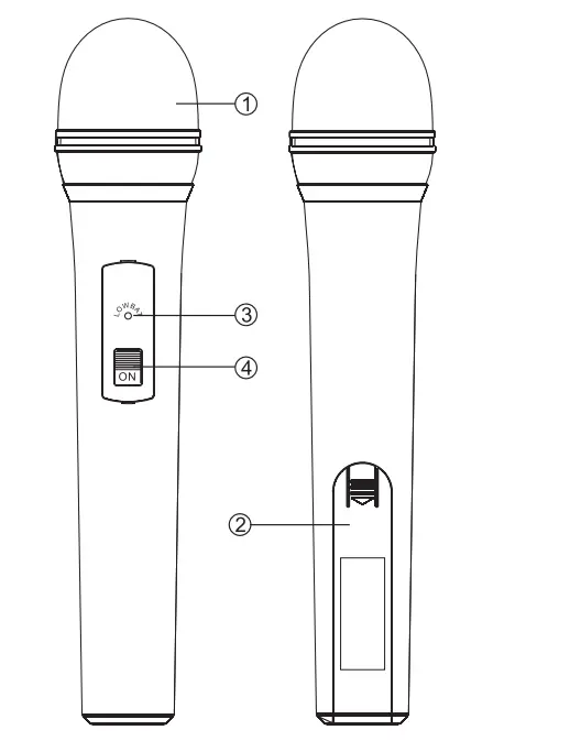 Pyle=PDWM4520-Pyle-4-Channel-Wireless-Microphone-System-Fig-2