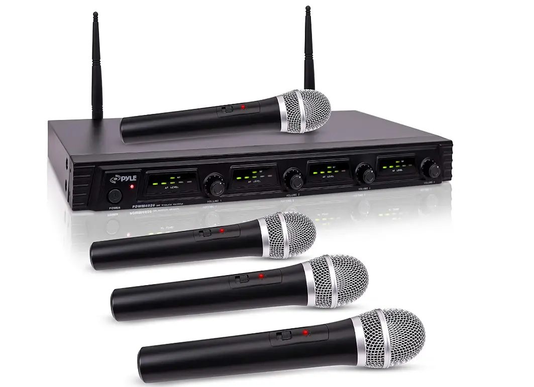 Pyle=PDWM4520-Pyle-4-Channel-Wireless-Microphone-System-Imgg