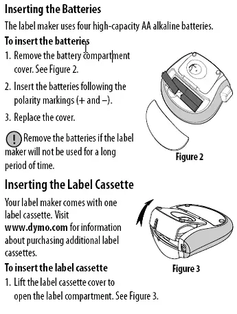 Inserting the Batteries