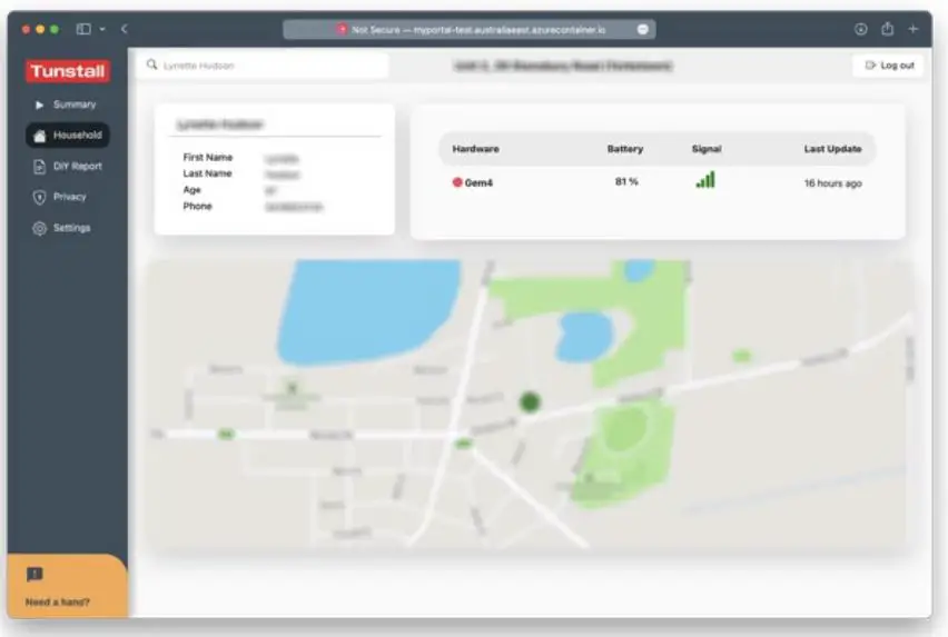 Tunstall my Portal Software User Guide - Understanding Households