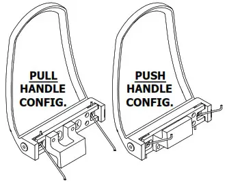 ABH MANUFACTURING INC LR6000Q Ligature Resistant Cylindrical Latches - LR6000Q PUSH PULL LATCH 1