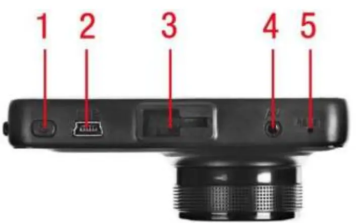 Innosinpo A10 1080P High Speed Driving Recorder - PRODUCT STRUCTURE 1