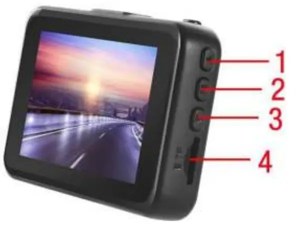 Innosinpo A10 1080P High Speed Driving Recorder - PRODUCT STRUCTURE