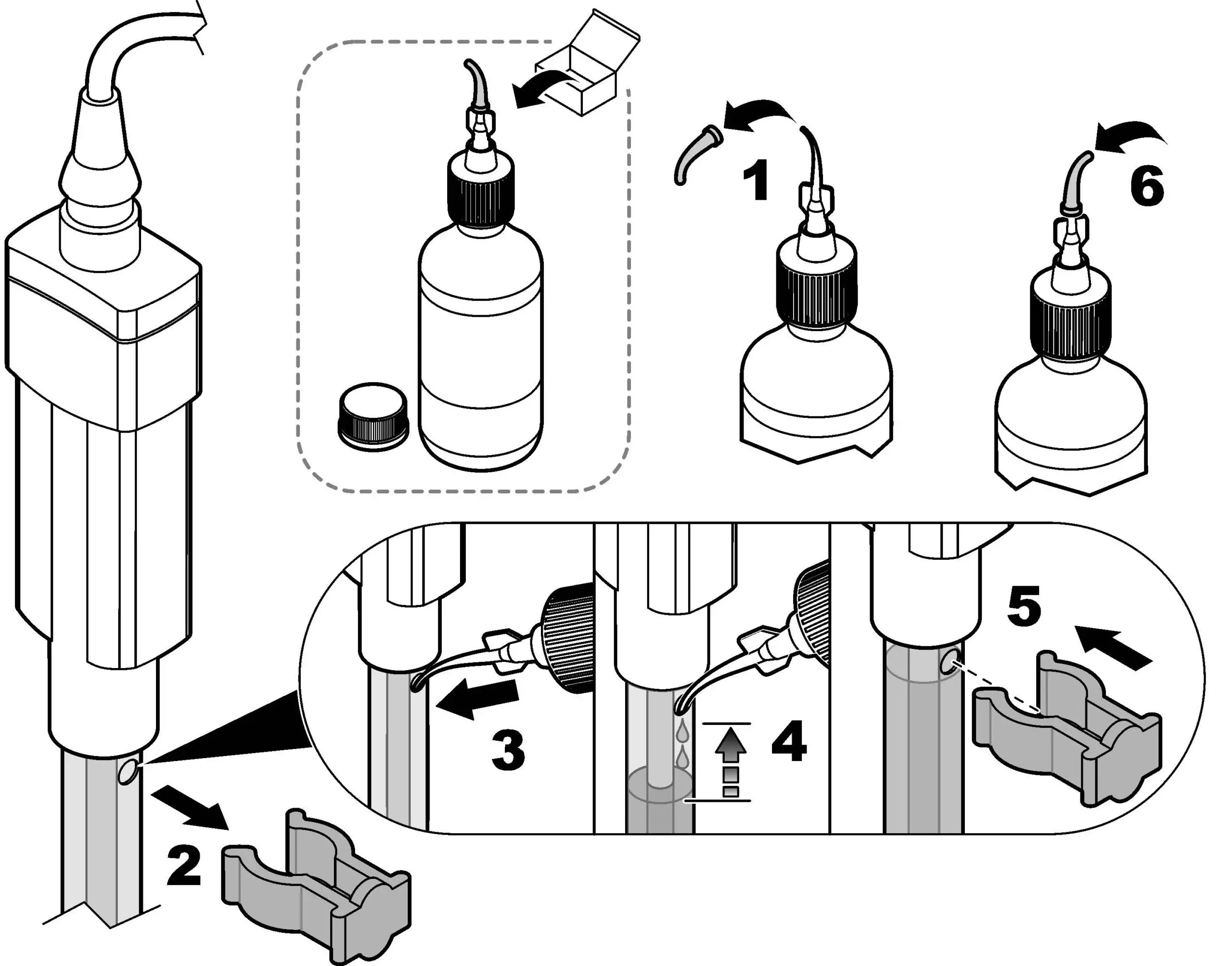 HACH-PHC735-Laboratory-Dirty-Media-RedRod-Refillable-Glass-pH-Electrode-25
