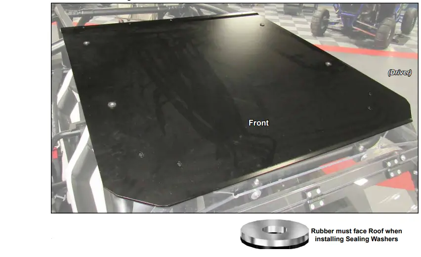 SUPERATV Roof for Polaris RZR XP Turbo-fig8