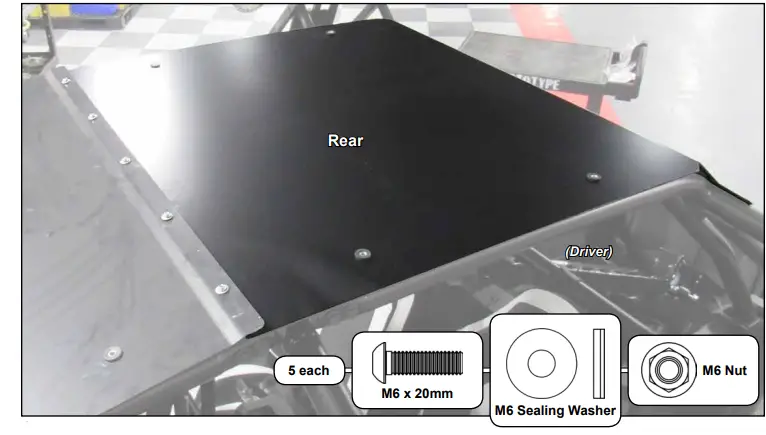 SUPERATV Roof for Polaris RZR XP Turbo-fig9